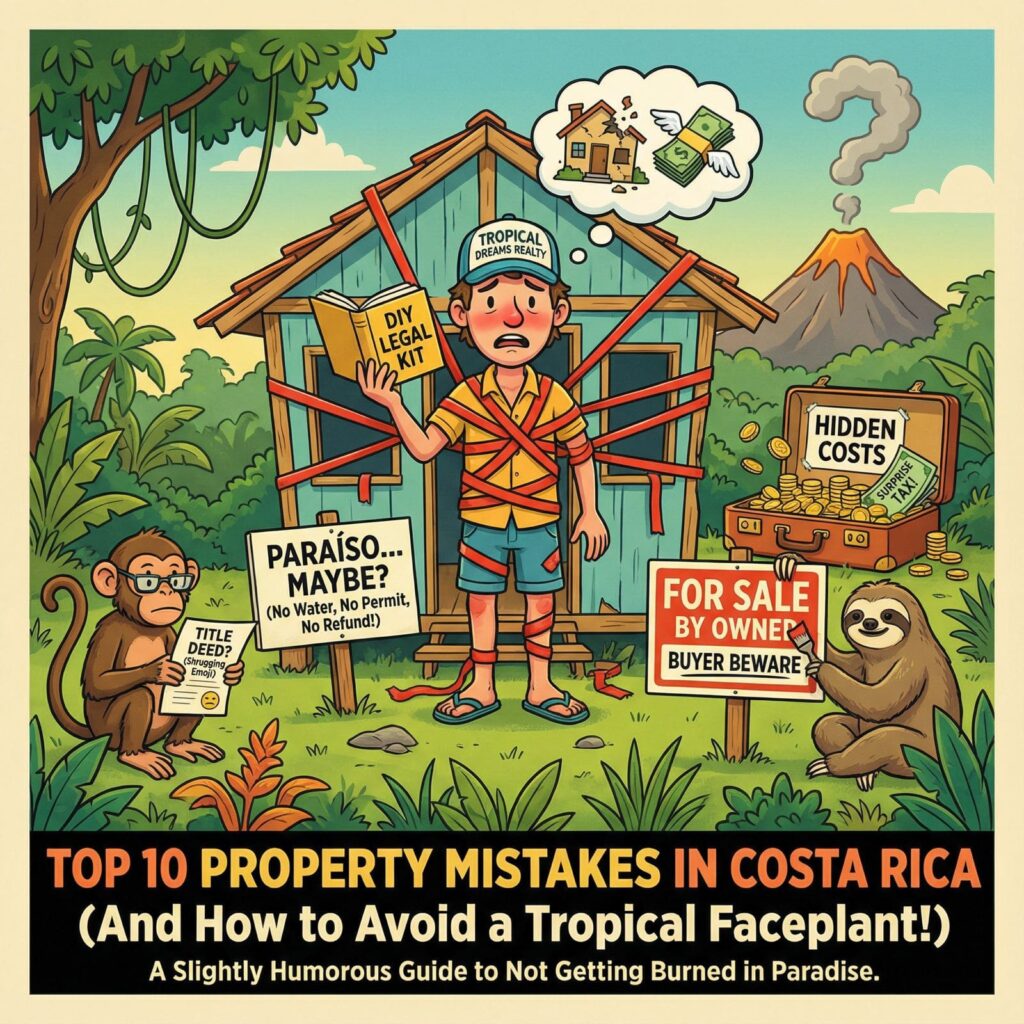 Osa Peninsula Real Estate Mistakes - must read do's and dont's from 35 years of experience